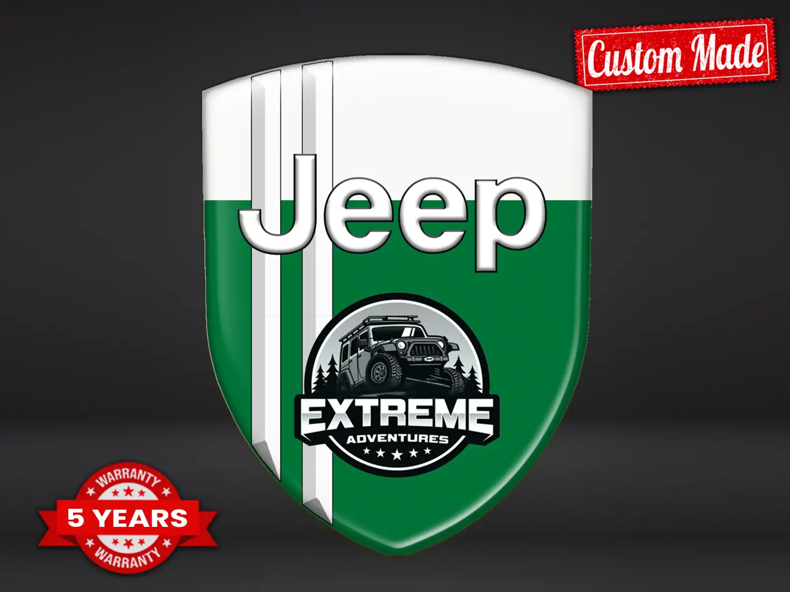 Jeep Pegatinas Negocio Personalizadas X Máximo Resistente